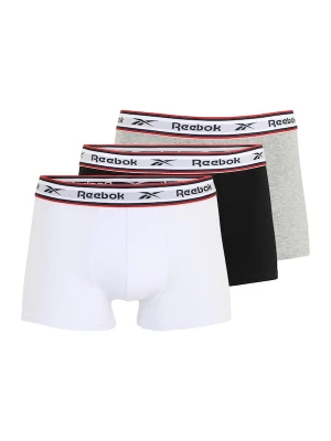 Foto van product Reebok Boxershorts 'Barlow' grijs gemêleerd / rood / zwart / wit
