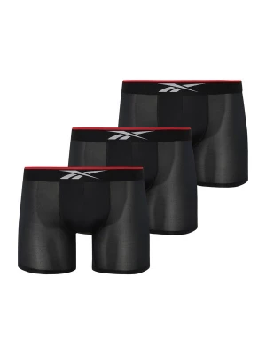Foto van product Reebok Boxershorts 'GLYNN' lichtgrijs / rood / zwart