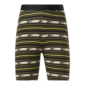Foto van product Reebok Broek crème / donkerbruin / neongroen / donkergroen