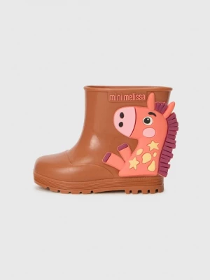 Foto van product Regenlaarzen Mini Melissa bruin