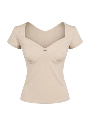 Foto van product REGINA FASHION Shirt 'Sweetheart top' beige