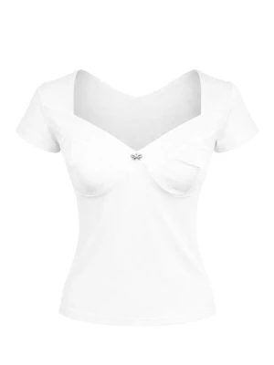 Foto van product REGINA FASHION Shirt 'Sweetheart top' wit
