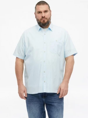 Foto van product Regular fit: fijn gestructureerd shirt met korte mouwen s.Oliver blauw