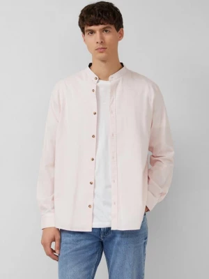 Foto van product Regular fit: Lichtgewicht katoenen overhemd met opstaande kraag s.Oliver roze