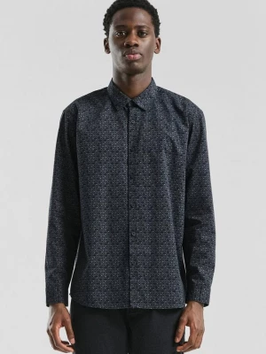 Foto van product Regular fit: shirt met all-over print QS zwart