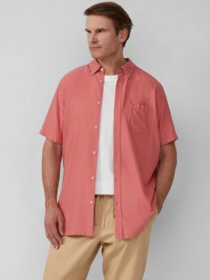 Foto van product Regular fit: twill overhemd met korte mouwen en button-down kraag s.Oliver roze