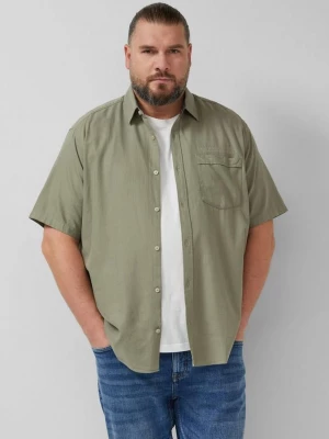Foto van product Regular fit: Zacht shirt met korte mouwen en borduursel s.Oliver olijfgroen