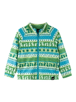Foto van product Reima Fleece jas ' Moomin Tarpeen ' blauw / groen / wit