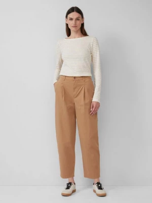 Foto van product Relaxed-fit broek van stretchkatoen met spillepijp s.Oliver bruin