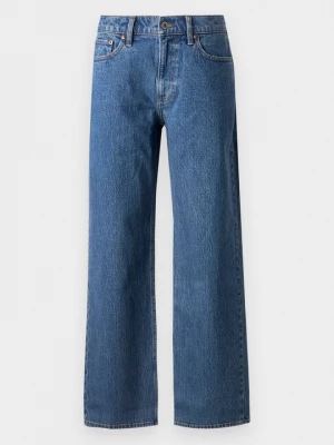 Foto van product Relaxed fit jeans Abercrombie & Fitch donkerblauw denim