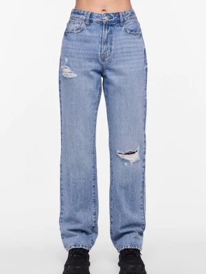 Foto van product Relaxed fit jeans Pieces lichtblauw denim