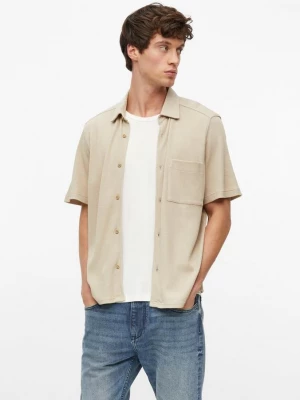 Foto van product Relaxed fit: shirt met korte mouwen in wafelpiqué s.Oliver beżowy