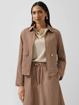 Foto van product Relaxed model blouson met elastische zoom s.Oliver bruin