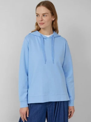 Foto van product Relaxed sweatshirt met split opzij s.Oliver blauw