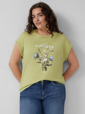 Foto van product Relaxed T-shirt met print op voorzijde s.Oliver groen