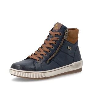 Foto van product REMONTE Sneakers hoog marine / bruin