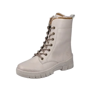 Foto van product REMONTE Veterlaarzen 'D0E72' lichtbeige