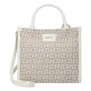 Foto van product REPLAY Handtas beige / wit