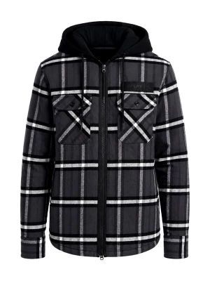 Foto van product REPLAY Overhemd donkergrijs / zwart / offwhite