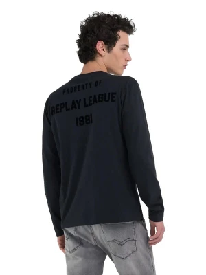 Foto van product REPLAY Shirt grijs / zwart