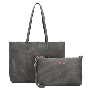 Foto van product REPLAY Shopper grijs / pink