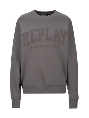 Foto van product REPLAY Sweatshirt 'Big Not Ordinary' antraciet / donkergrijs