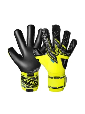 Foto van product REUSCH Sporthandschoenen 'Attrakt Gold X Evolution' geel / zwart / zilver