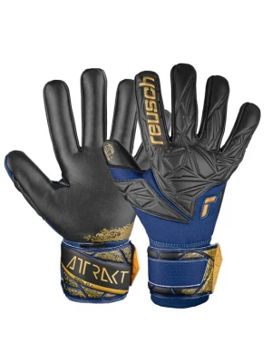 Foto van product REUSCH Sporthandschoenen 'Attrakt Gold X NC' blauw / goud / zwart