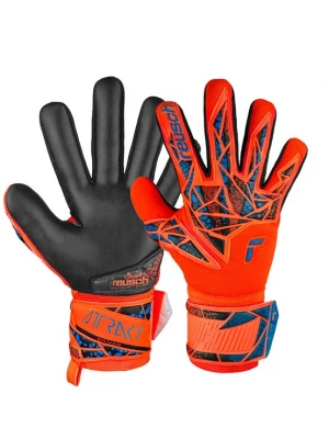 Foto van product REUSCH Sporthandschoenen 'Attrakt Silver NC' blauw / oranje / zwart