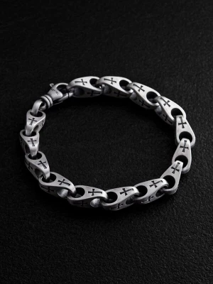 Foto van product REYTEL Armband 'GELOOF' zilver