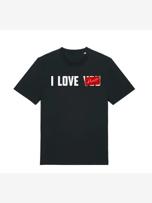 Foto van product Rheinrebell Shirt 'I Love' zwart