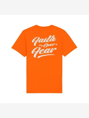 Foto van product Rheinrebell Shirt 'T Shirt "Faith" Orange' oranje