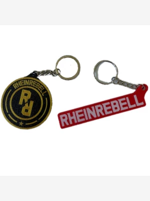 Foto van product Rheinrebell Sleutelhanger zwart