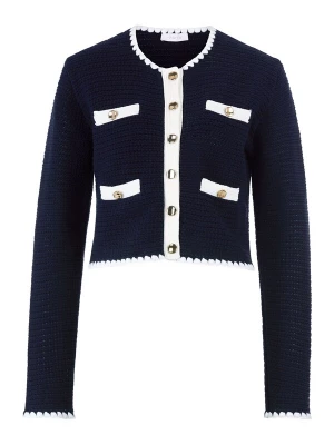 Foto van product Rich & Royal Gebreid vest blauw / donkerblauw