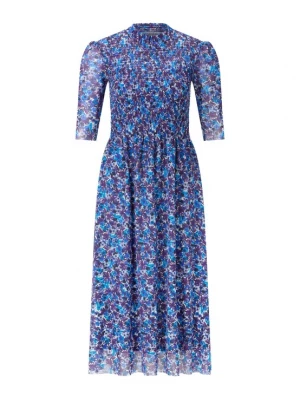 Foto van product Rich & Royal Jurk blauw / donkerlila / zwart / wit