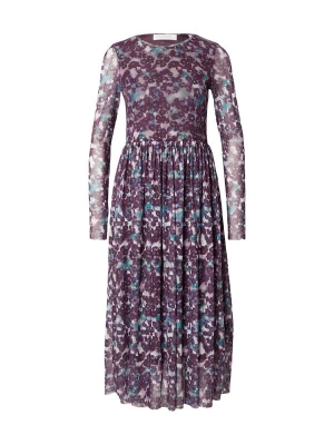 Foto van product Rich & Royal Jurk blauw / turquoise / aubergine / poederroze