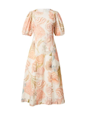 Foto van product Rich & Royal Jurk lichtblauw / lichtgroen / koraal / pasteloranje