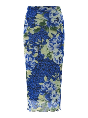 Foto van product Rich & Royal Rok blauw / lichtgroen