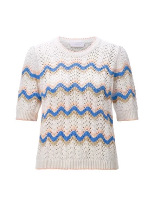 Foto van product Rich & Royal Trui blauw / wit