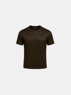 Foto van product Richesse Shirt 'SHINY ESSENTIAL SHIRT DEEP BROWN' donkerbruin
