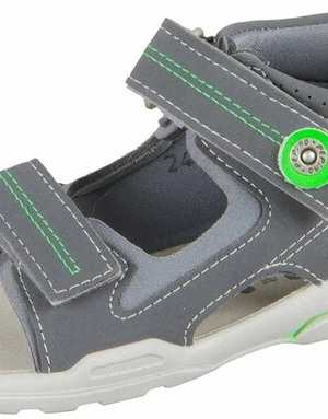 Foto van product RICOSTA Open schoenen grijs / lichtgrijs / neongroen