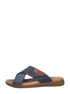 Foto van product Rieker Huisschoen 'Open Teen' blauw