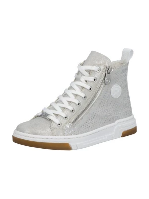 Foto van product Rieker Sneakers hoog zilver / wit