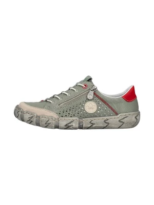 Foto van product Rieker Sportieve veterschoen 'Morelia Low-Top-Sneaker aus Leder' groen