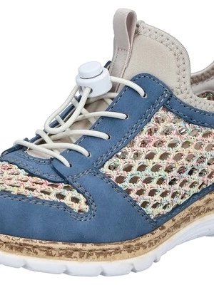 Foto van product Rieker Sportieve veterschoen opaal / taupe / oudroze
