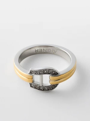 Foto van product Ring Aigner zilverkleurig