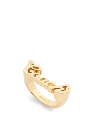 Foto van product Ring Coach goudkleurig