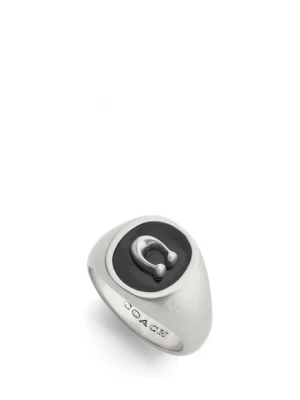 Foto van product Ring Coach zilverkleurig