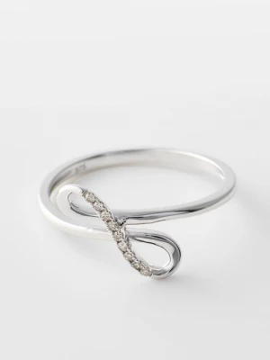 Foto van product Ring Diamant Exquis zilverkleurig