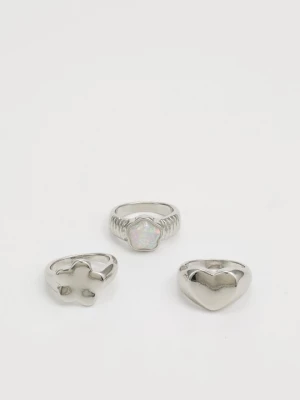 Foto van product Ring Even&Odd By Zalando zilverkleurig